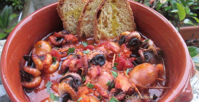 Moscardini Ripieni In Umido Dolci Passioni