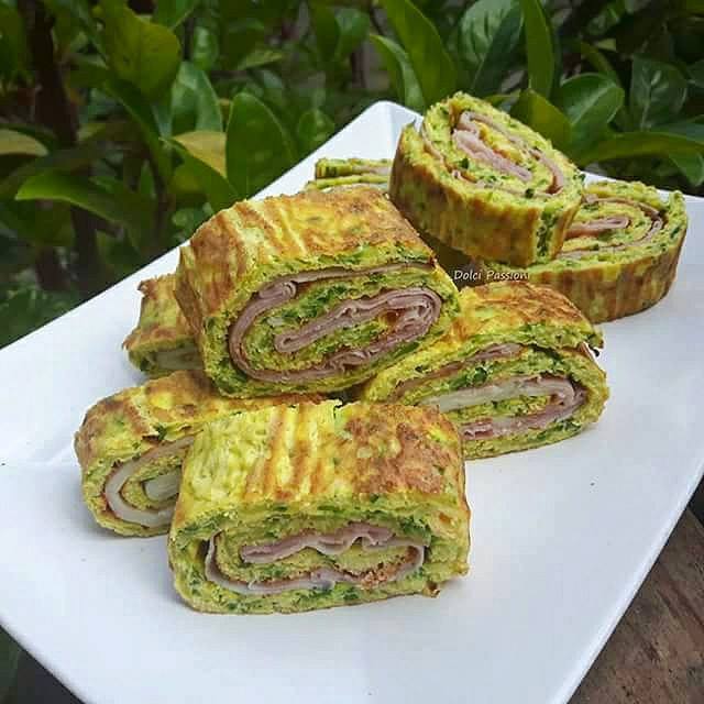 Rotolo di zucchine farcito - Dolci Passioni