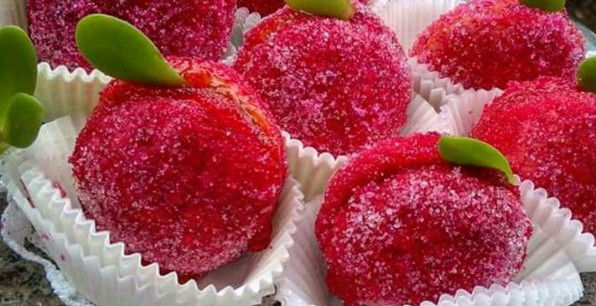 Finte Pesche Dolci Profumate All Alchermes Dolci Passioni