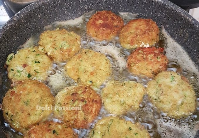 Polpette di zucchine fritte - Dolci Passioni