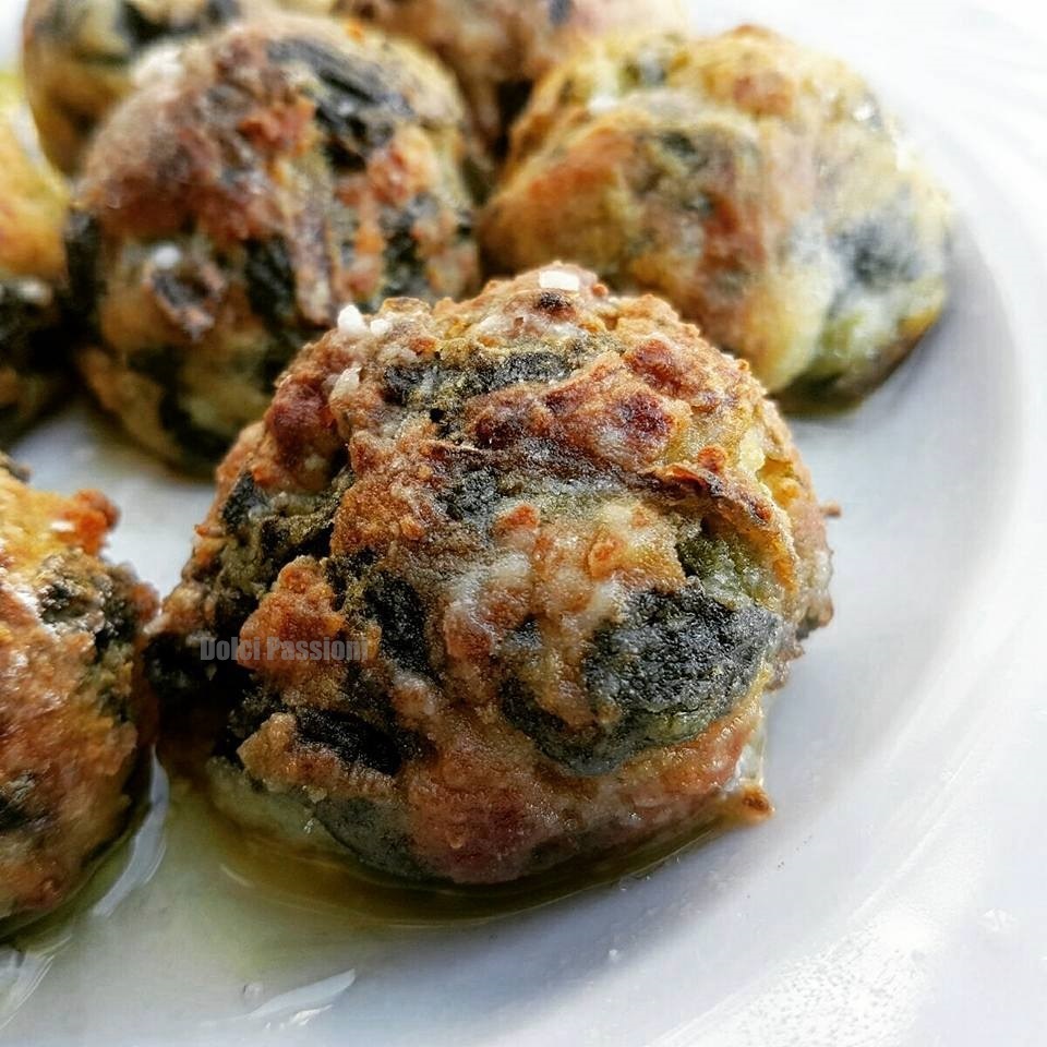 Polpette al forno con spinaci e patate - Dolci Passioni