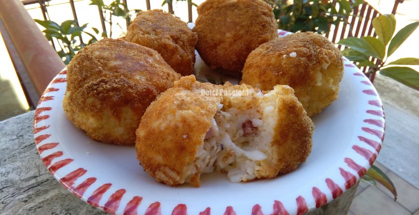 Crocchette Di Riso Con Sorpresa Dolci Passioni