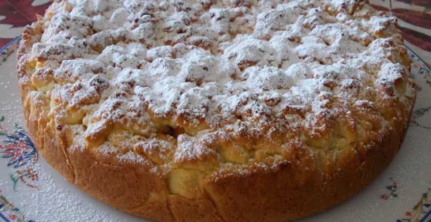 Sbriciolata Con Mele Uvetta E Crema Pasticcera Dolci Passioni