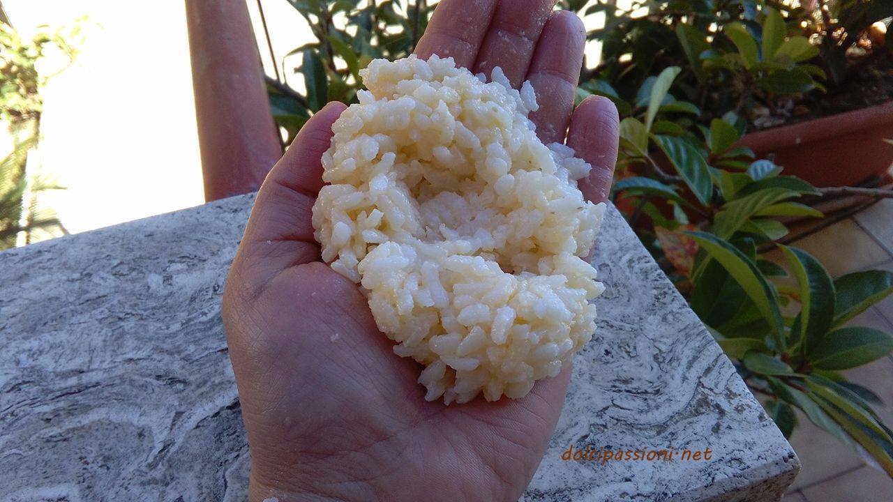 Crocchette di riso con sorpresa