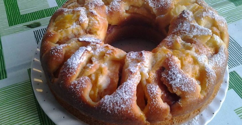 Ciambella Morbida Alle Pesche Dolci Passioni