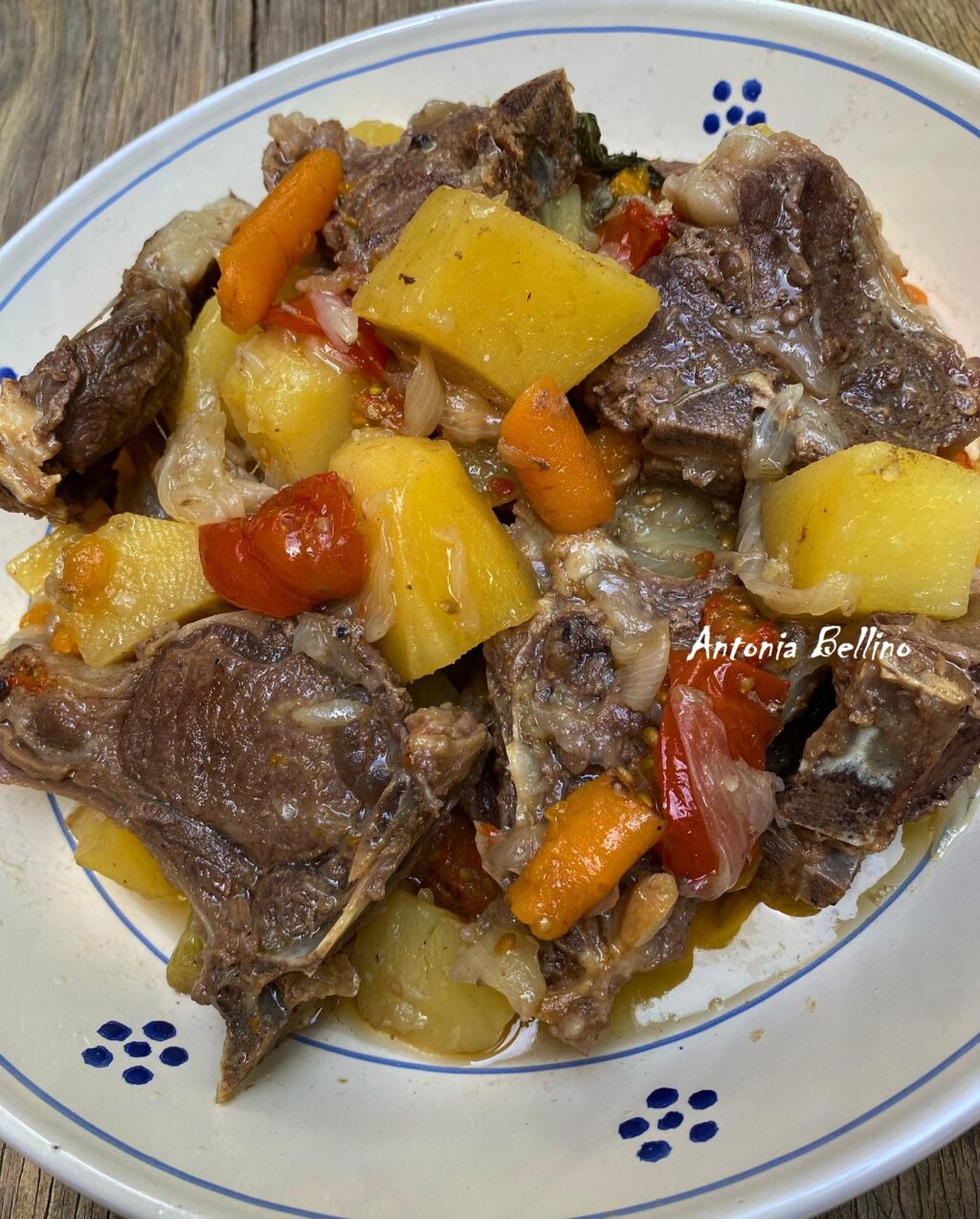 Pecora con Cipolle “Cpuddat” : ricetta Altamurana