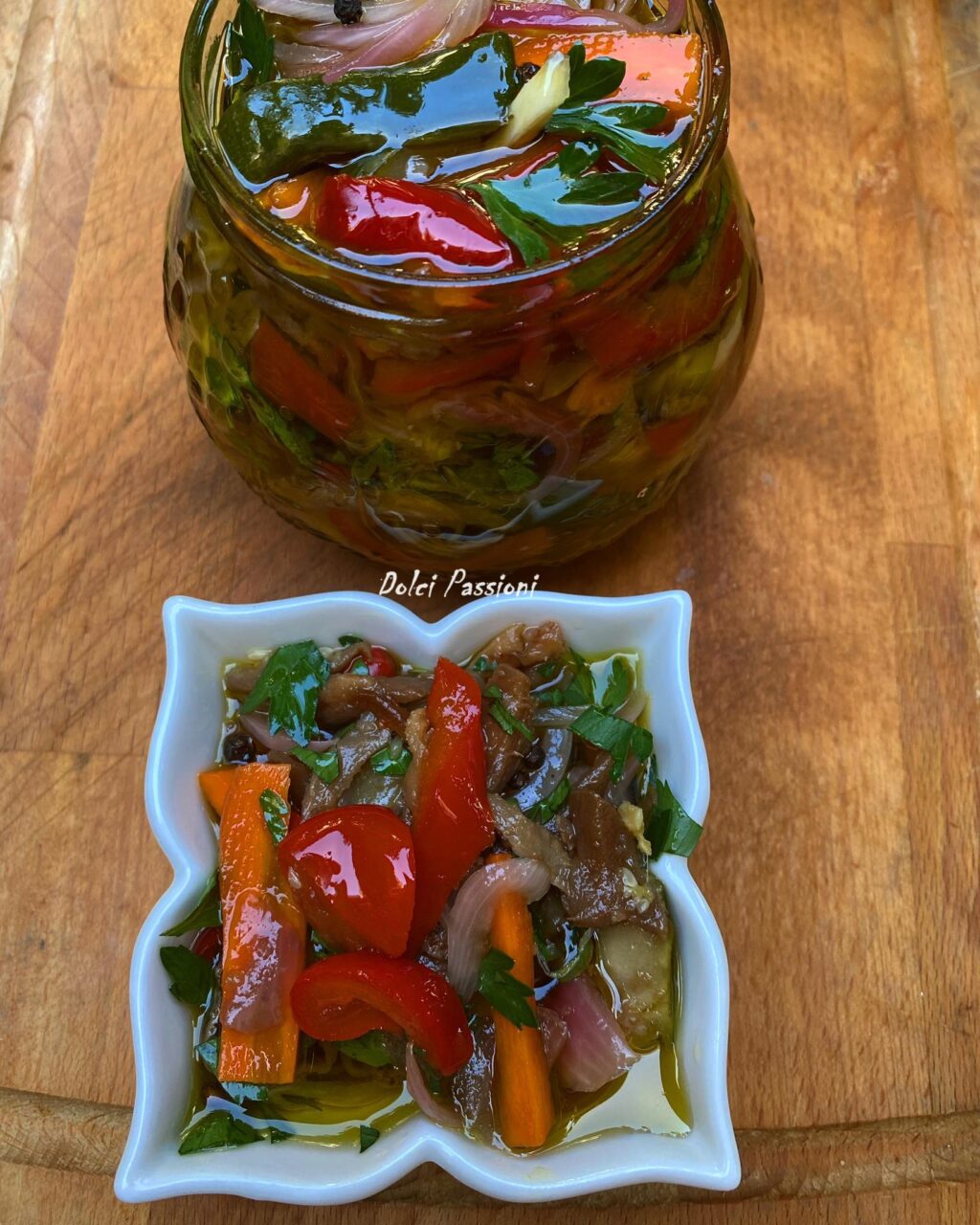 Giardiniera di verdure fresche fatta in casa: Ricetta della Nina