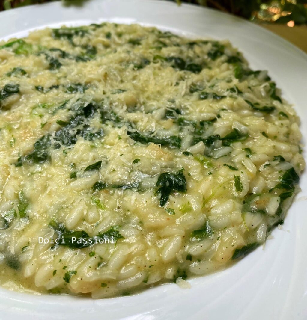 Risotto con gli spinaci: ricetta della Nina
