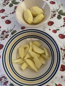 Pipi e Patate: ricetta calabrese di nonna Nunziatina Pipi e Patate: ricetta calabrese di nonna Nunziatina