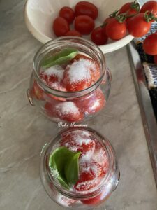 Conserva di Pomodorini freschi Conserva di Pomodorini freschi