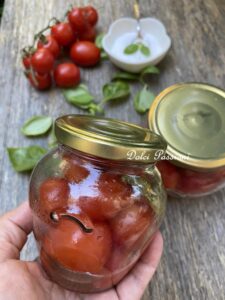Conserva di Pomodorini freschi Conserva di Pomodorini freschi