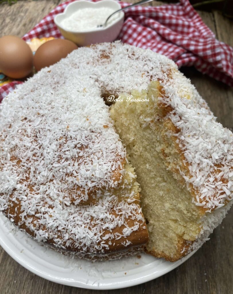 Ricetta della Torta al Cocco facile veloce e senza burro - Dolci Passioni