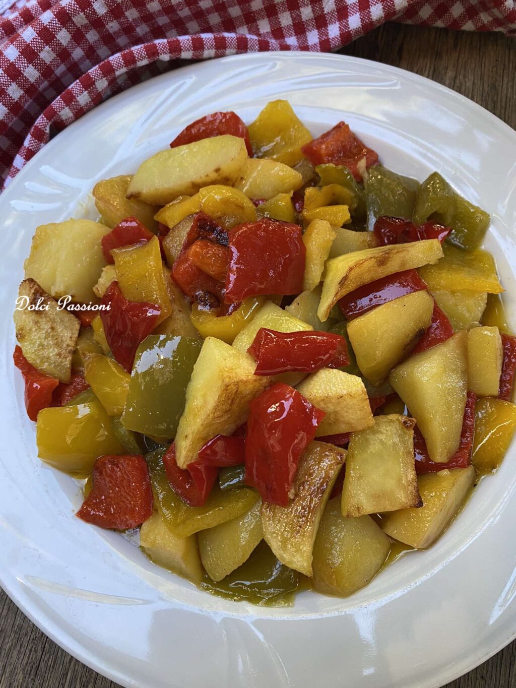 Peperoni e Patate: ricetta facile della Nina