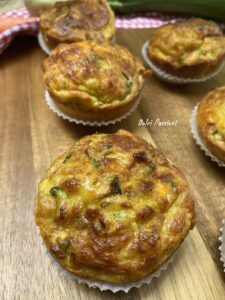 Muffin con zucchine, patate e carote: ricetta facile della Nina