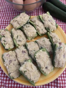 Zucchine ripiene alla Calabrese-ricetta della mia Mamma (Calabrese DOC)
