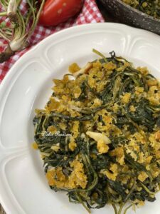 Cicorielle selvatiche "Ammolicate" Ricetta Calabrese di mia Nonna Nunziatina