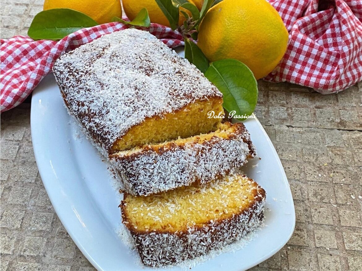 Plum-Cake Arancia e Cocco: Dolce Soffice e Profumato