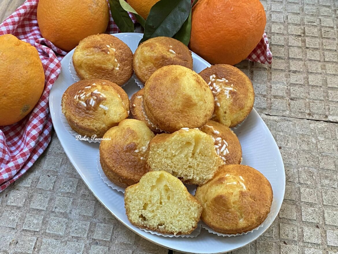 Muffin all’Arancia: piccoli profumi di Casa che mettono il buonumore