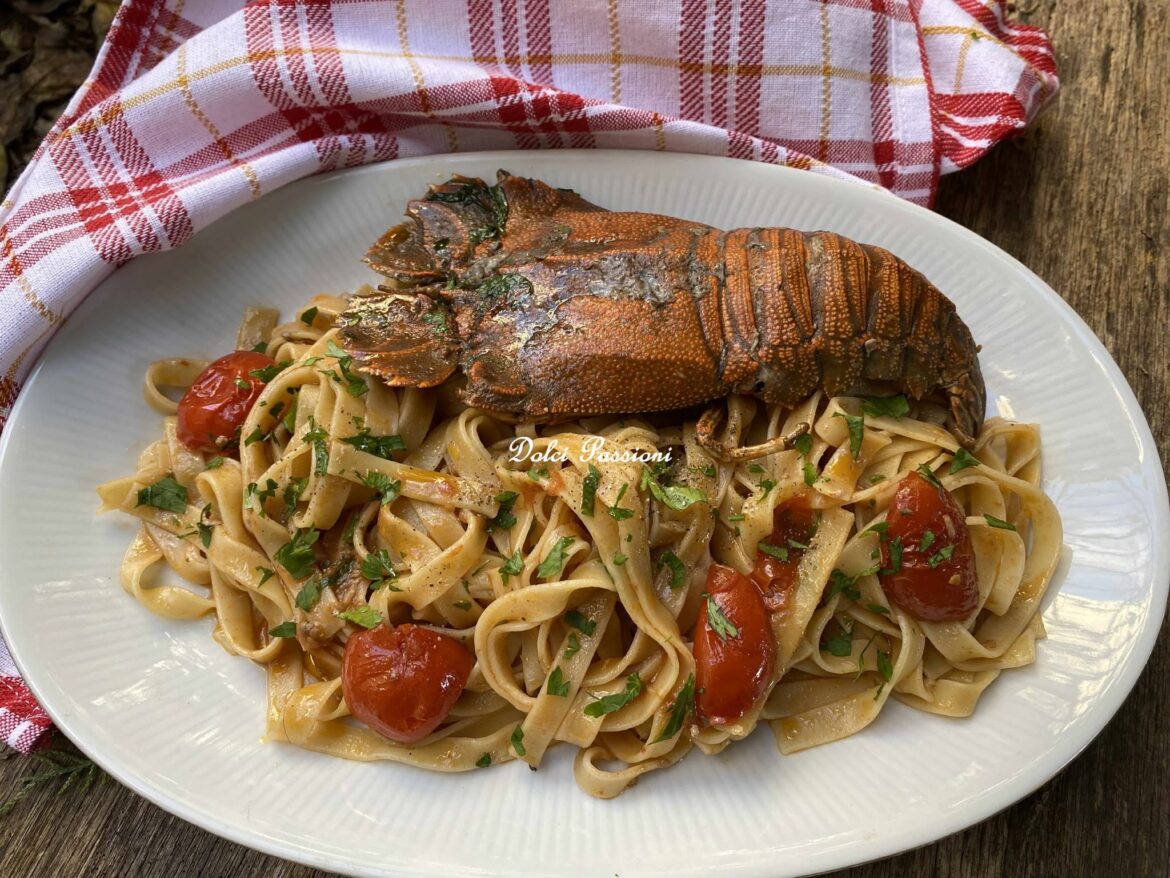 Fettuccine con Cicale Greche e Pomodorini: ricetta della Nina