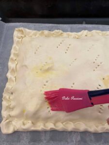 Rustichella con Bietole e Scamorza Affumicata: croccante fuori, filante dentro