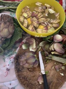 Carciofi con Patate e Cipolle alla Lucana: il contorno della tradizione in casa Bellino Carciofi con Patate e Cipolle alla Lucana: il contorno della tradizione in casa Bellino