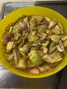 Carciofi con Patate e Cipolle alla Lucana: il contorno della tradizione in casa Bellino Carciofi con Patate e Cipolle alla Lucana: il contorno della tradizione in casa Bellino