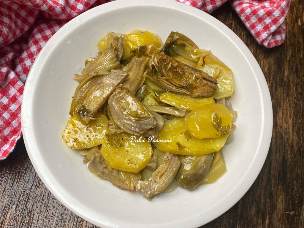 Carciofi con Patate e Cipolle alla Lucana: il contorno della tradizione in casa Bellino