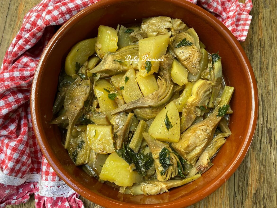 Zuppa di Patate e Carciofi: la ricetta Pugliese di Mamma Cesaria che profuma di Casa