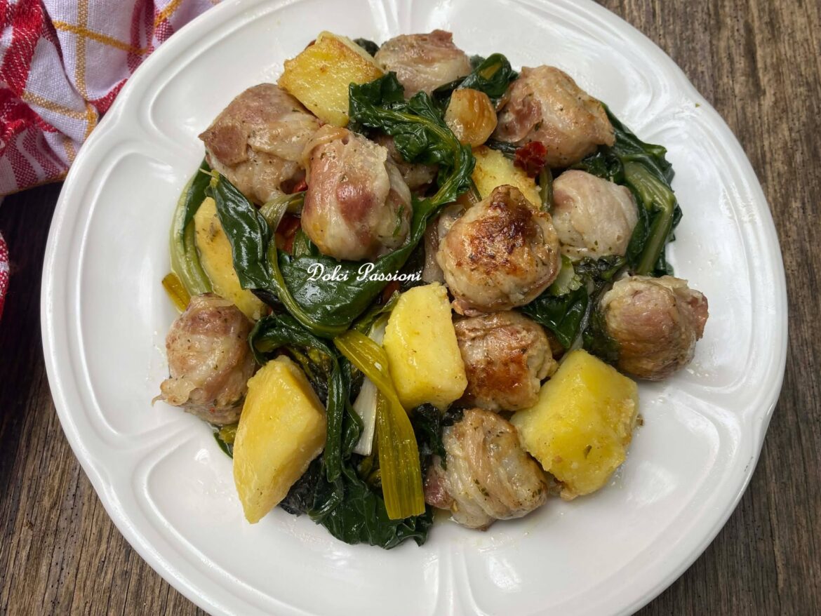 Bombette Pugliesi con Bietole e Patate: il sapore autentico della tradizione Contadina