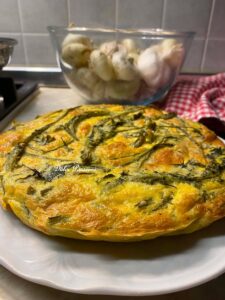 Frittata al forno con "Cardoncelli": La ricetta Pugliese soffice e saporita di casa Palasciano