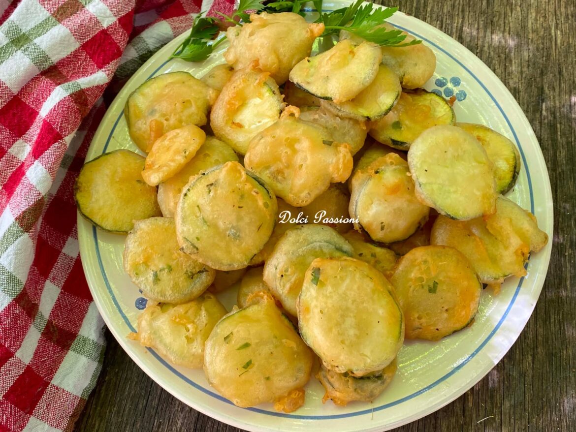 Zucchine in Pastella all’Altamurana, ricetta tradizionale di casa Palasciano