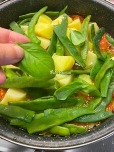Fagiolini “Piattoni” con Patate e Pomodorini: la Ricetta Originale Lucana che Profuma di Tradizione